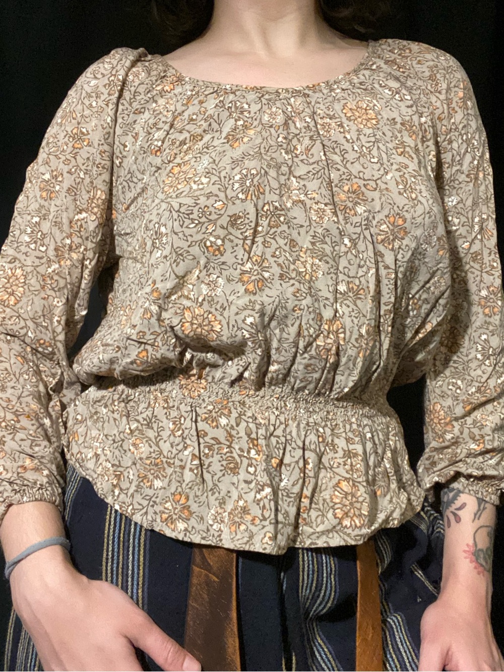 Floral blouse